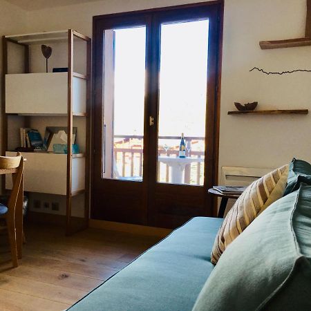 Appartement cosy et chaleureux à Megève avec vue sur le Mont Blanc Demi-Quartier Exterior foto