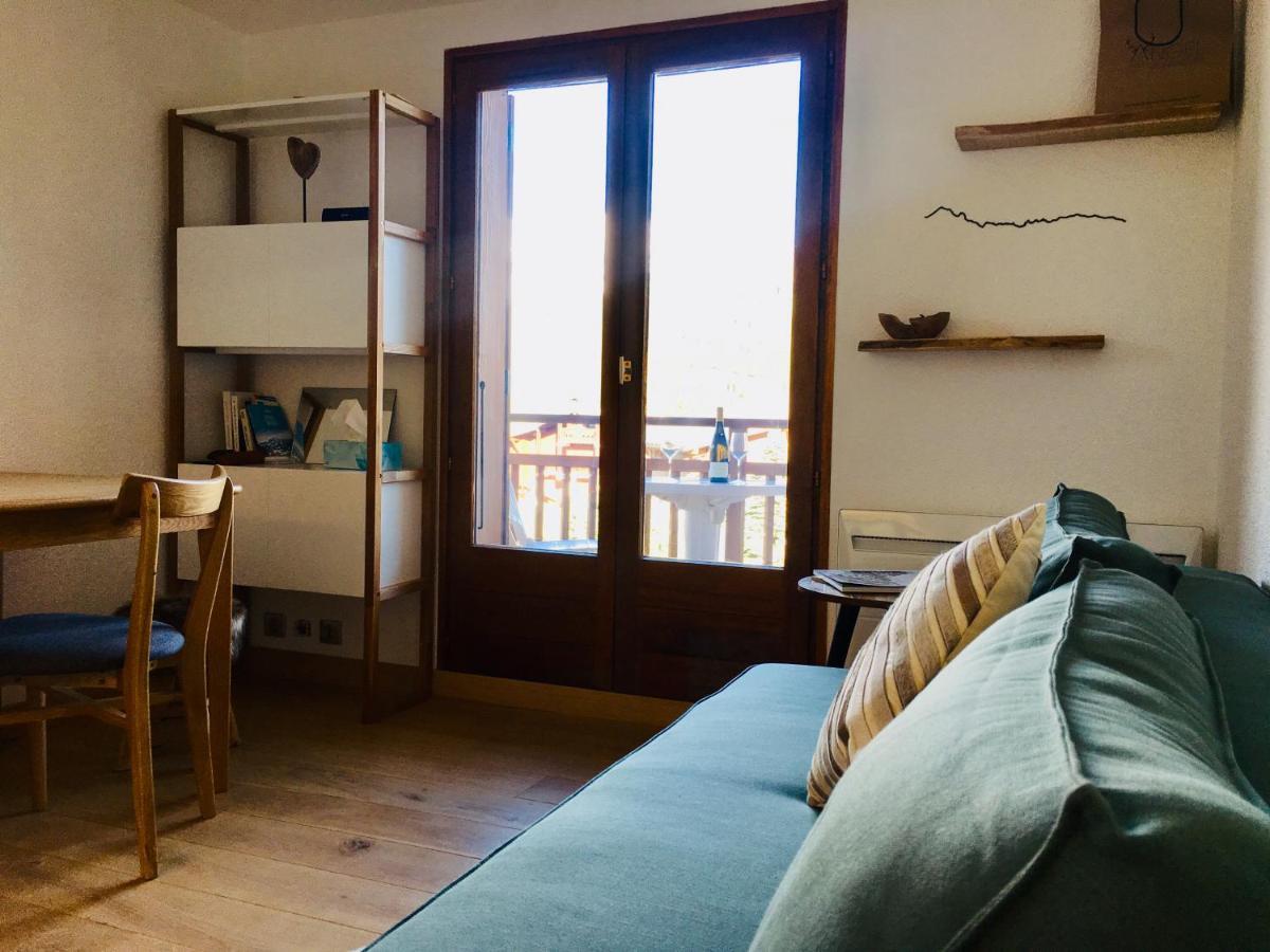 Appartement cosy et chaleureux à Megève avec vue sur le Mont Blanc Demi-Quartier Exterior foto