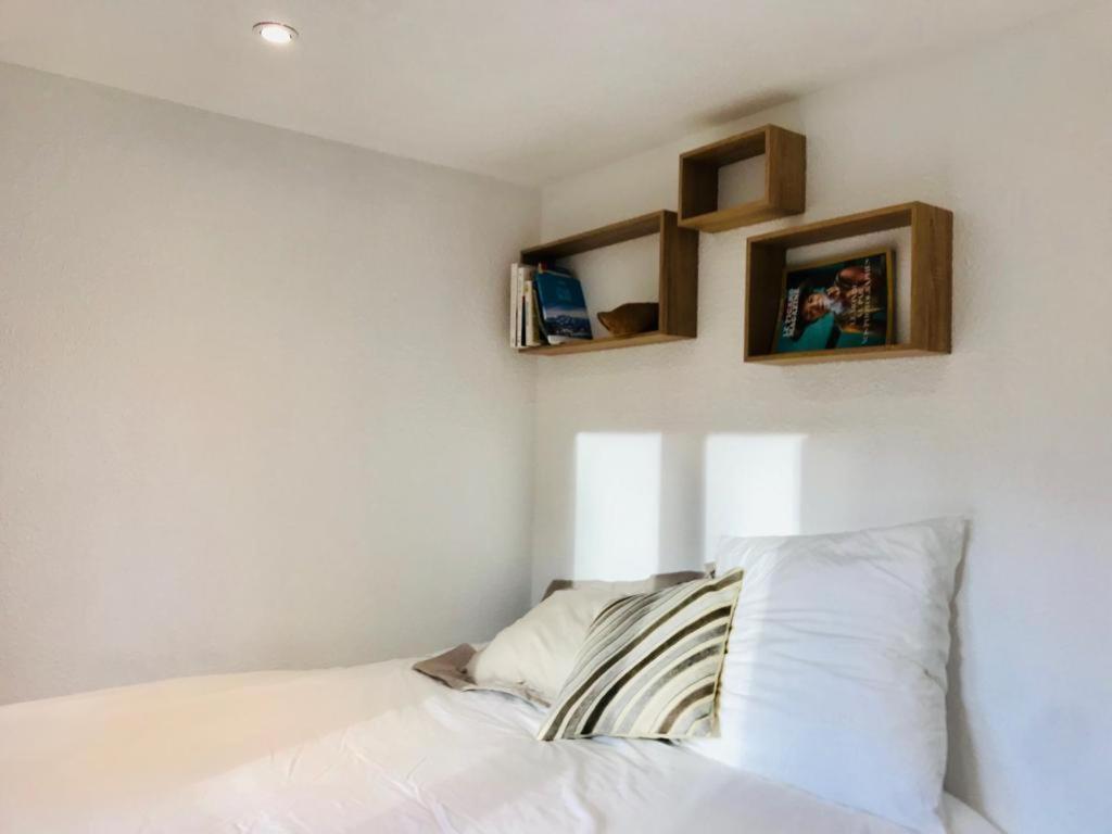 Appartement cosy et chaleureux à Megève avec vue sur le Mont Blanc Demi-Quartier Exterior foto